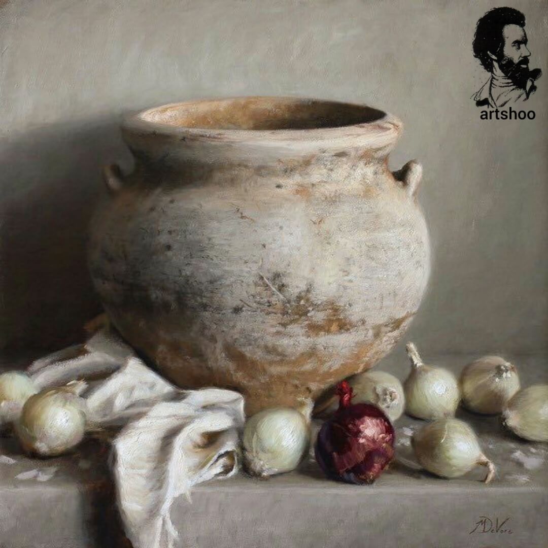 آموزش نقاشی رنگ روغن